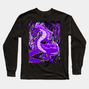 Purple Dragon Long Sleeve T-Shirt